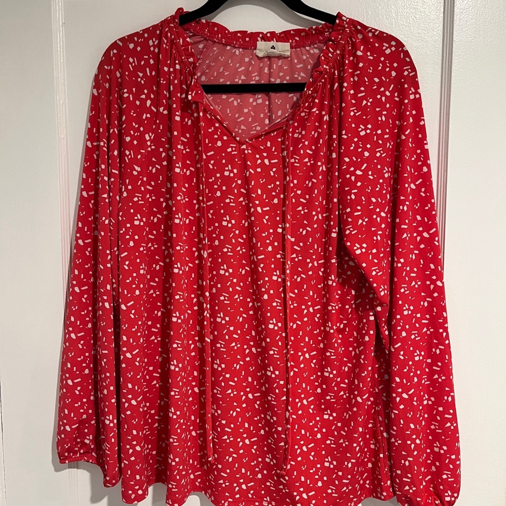 Betsey’s Boutique shop - Red Women's Top